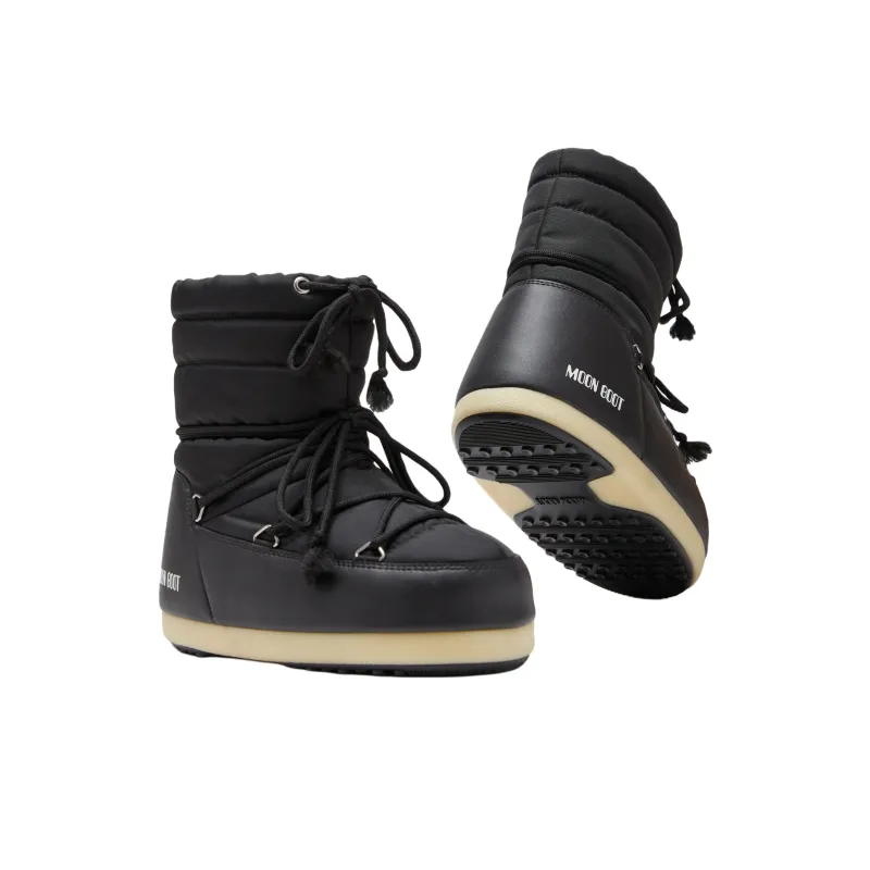 Moon Boot Ev Short Snow Boots Unisex Black-2