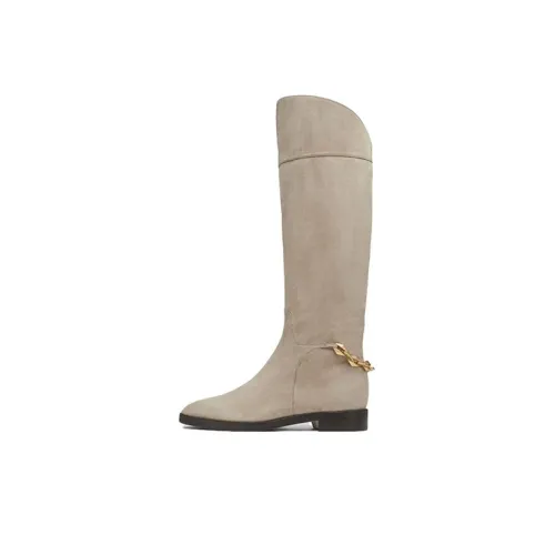 Jimmy Choo Nell Chain-detailing Suede Boots