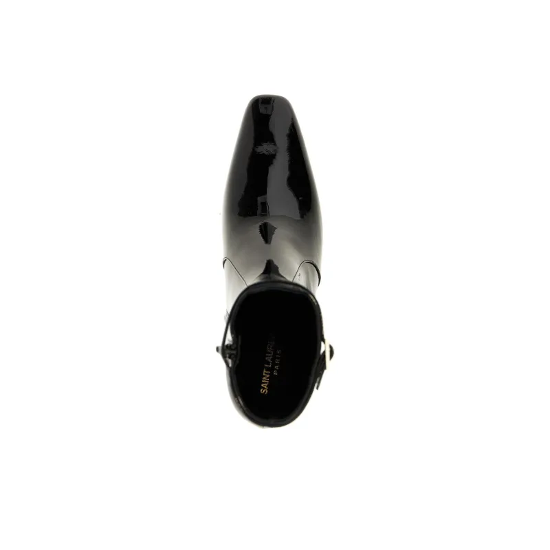 SAINT LAURENT Joelle 70mm Ankle Boots-4
