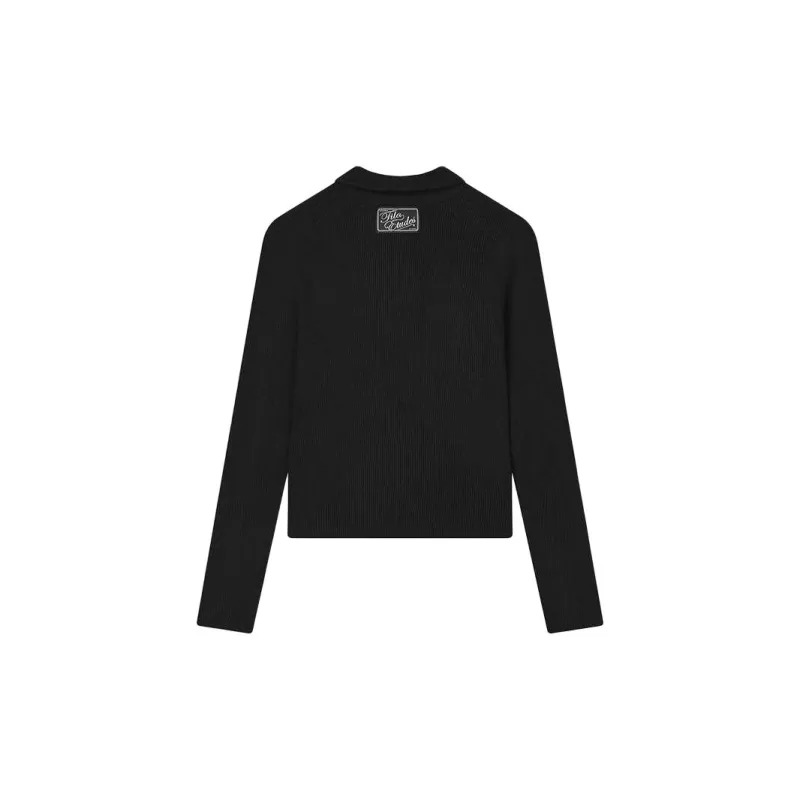 FILA x ETUDES Sweater Women's Jet Black-1