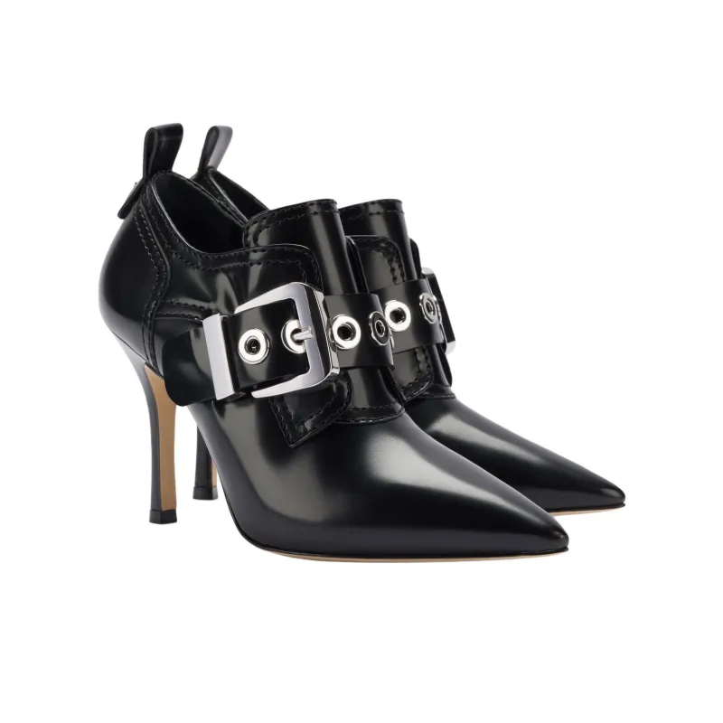 Larroude Stewart Ankle Boots 9.6cm Women's Black-2