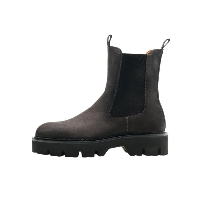 Magnanni Aurora Crew Chelsea Boots Women's Gray-0