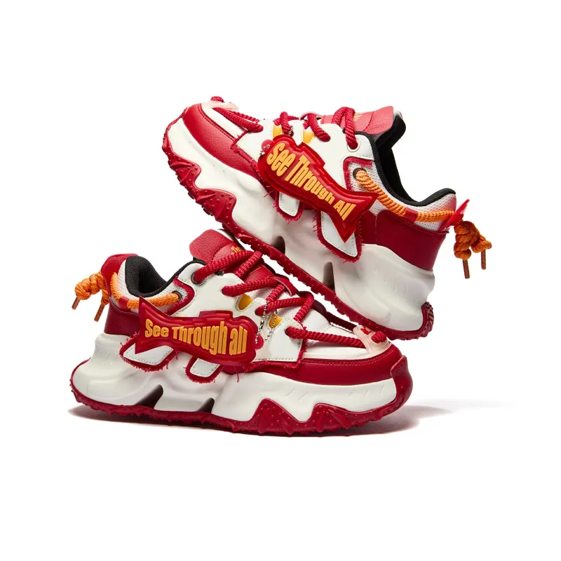 RIFUGIO VO' Flying Fish No.1 Wear-Resistant Height Increasing Low-Top Chunky Sneakers Unisex-68