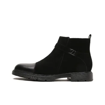 S. T.DUPONT Ankle Boots Men's Black