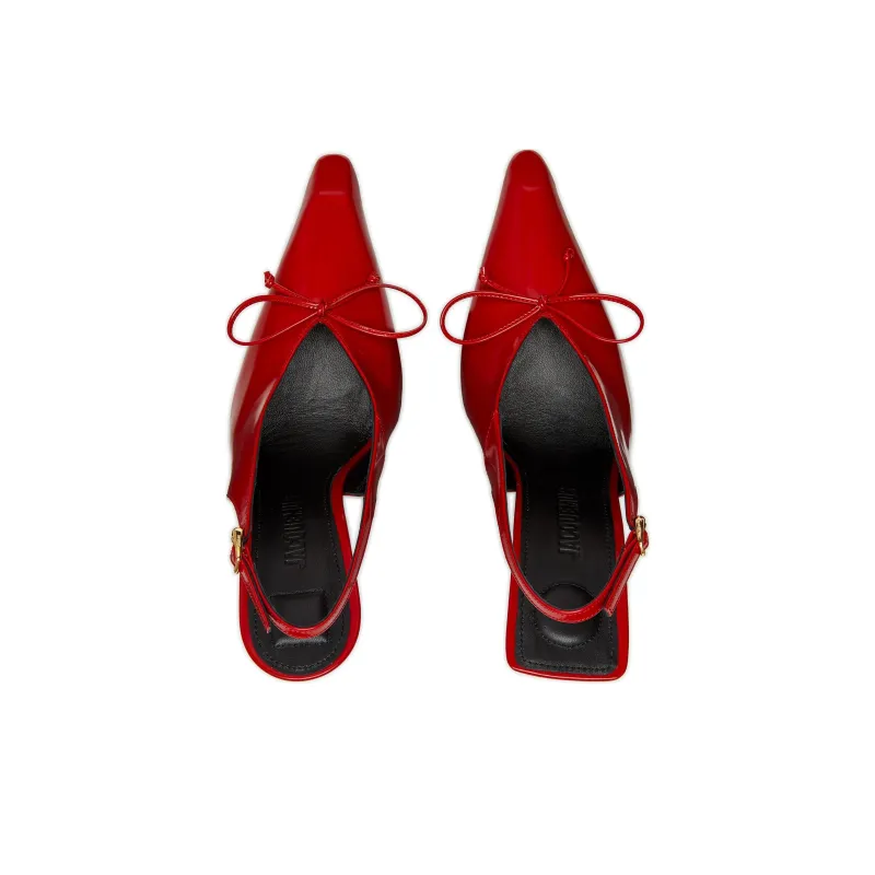 Jacquemus Abra 100mm Slingback Sandals-4