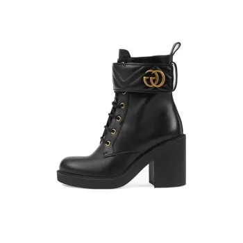 GUCCI Ankle Boots Women's Black