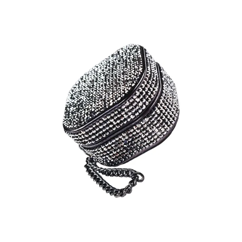 Baohuguang Compatible With Galaxy Buds 2/FE/Pro TPU Luxury Square Diamond High Value Fully Enclosed Headphone Cases-5