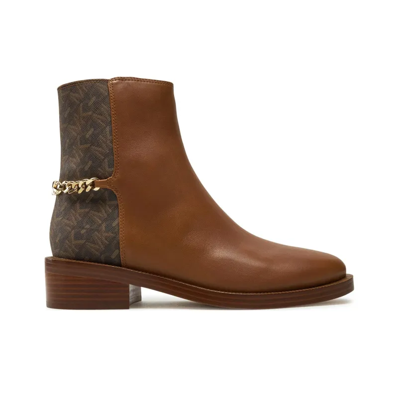 MICHAEL KORS Carlisle Ankle Boots Women's Brown-1