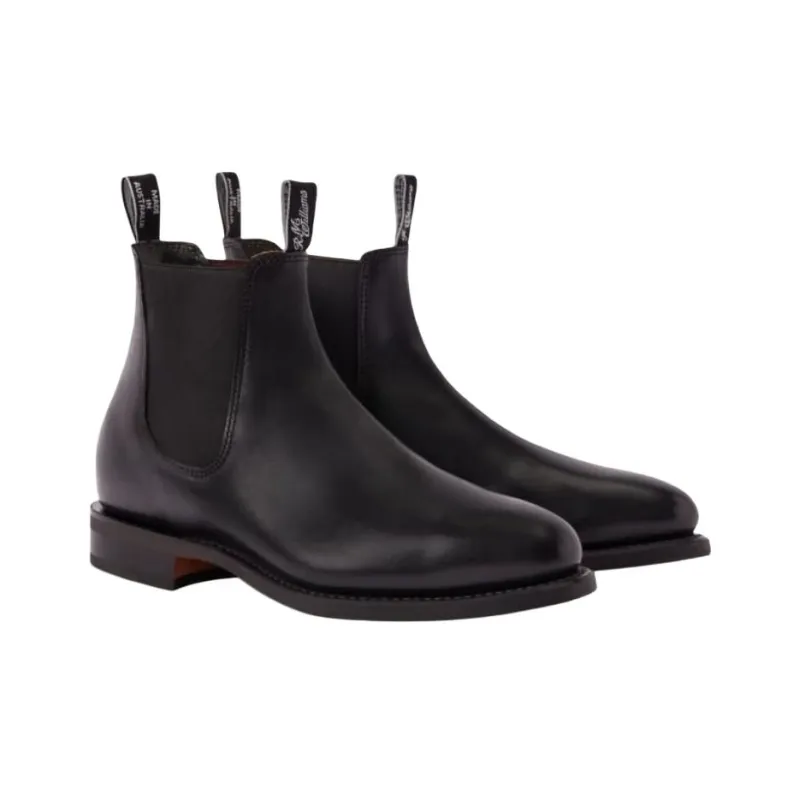 R.M.WILLIAMS Short Chelsea Boots Women's Black-2