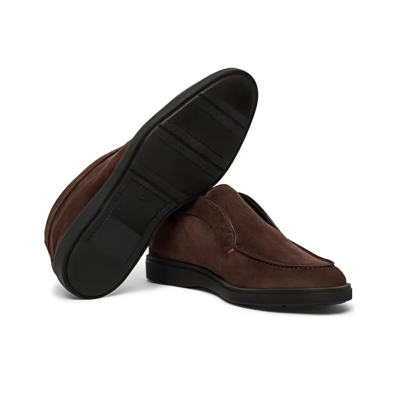 Santoni Desert Round Toe Slip On Boots-4