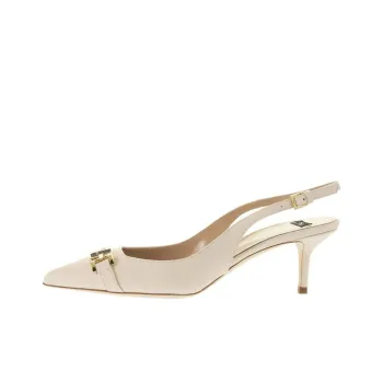 Elisabetta Franchi Slim Heel High Heels 5.5cm Women's Butter