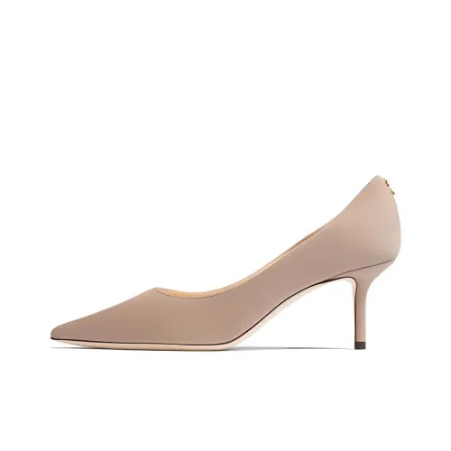 Jimmy Choo LOVE 65 Slim Heel High Heels Women's Ballet Pink