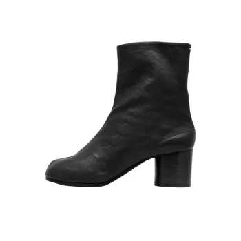 Maison Margiela Tabi Toe Block Heeled Ankle Boots Women's