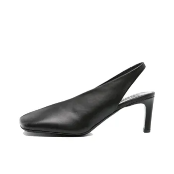 JIL SANDER 75mm Leather Slingback Pumps