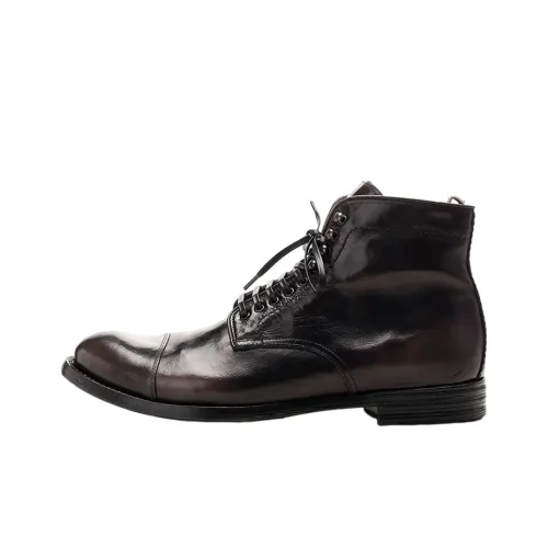 Officine Creative Anatomia Ankle Boots Men's Black