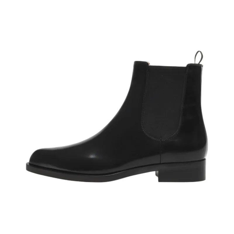 GIANVITO ROSSI Darren Short Chelsea Boots Women's Black-0