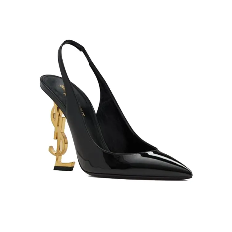 SAINT LAURENT Opyum Slingback Pumps-2