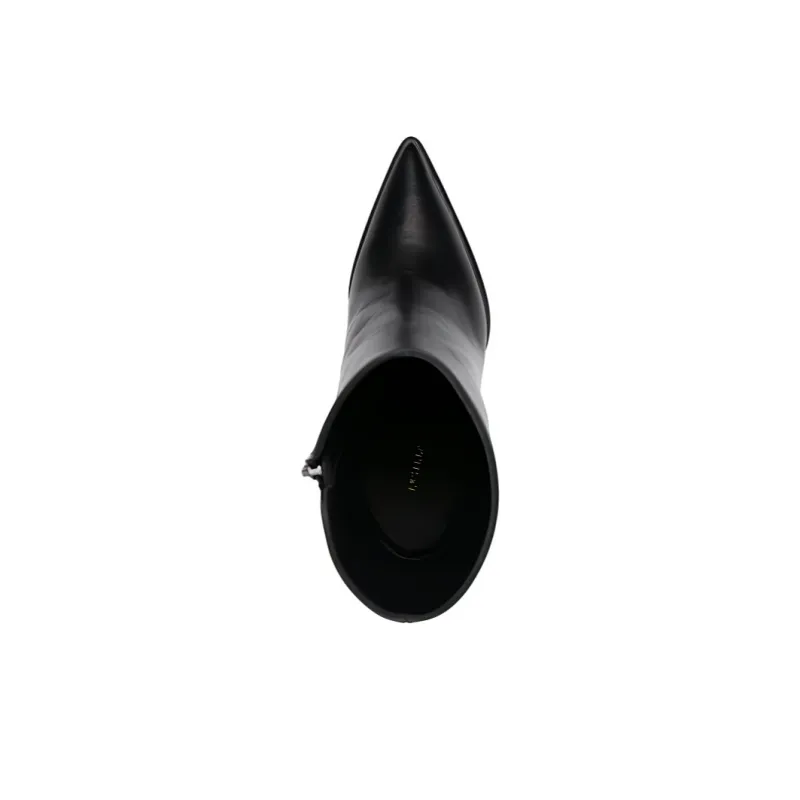 Le Silla Nina 170mm Platform Leather Boots Women's-3