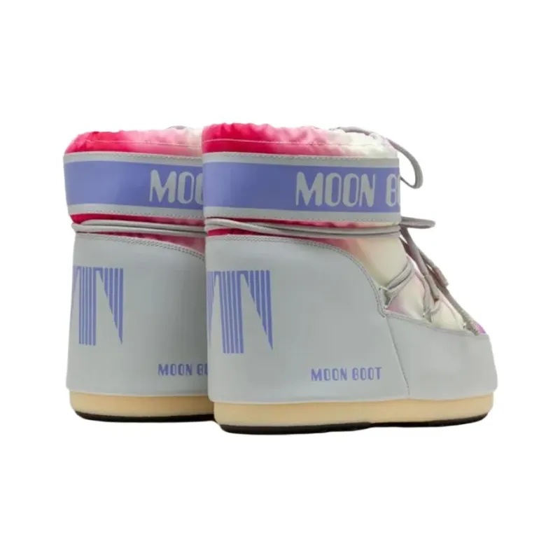 Moon Boot Icon Low Tie Dyed Lace Up Boots-3