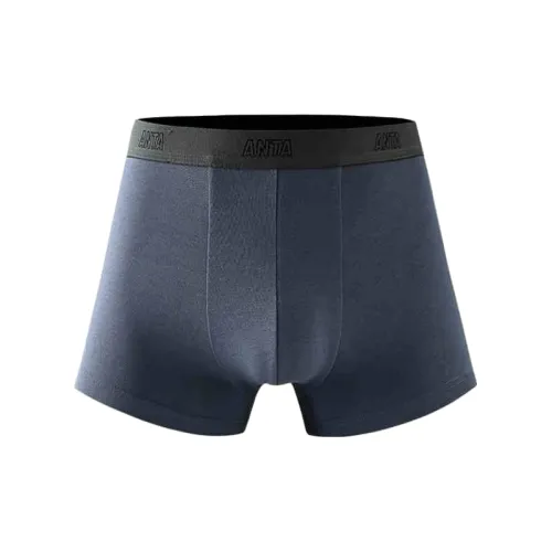 Anta Life Collection Underpants Men's 1 Pack Gray Blue