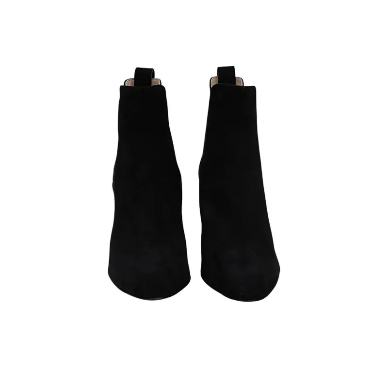 INES DE LA FRESSANGE Short Chelsea Boots 7cm Women's Black-4