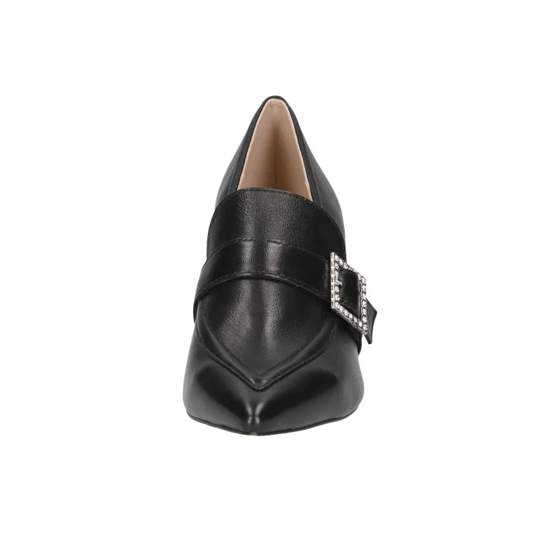 CAPRICE Gillian Block Heel High Heels 5.5cm Women's Black-4