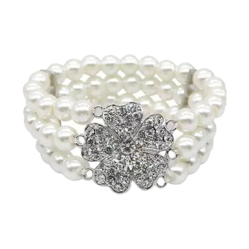 FEO Faux Pearl Bracelets Women's-0