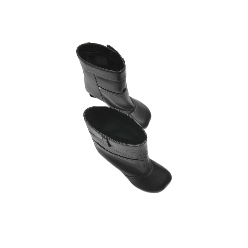 LOEWE Toy Ankle Boots 4.5cm Women's Black-3