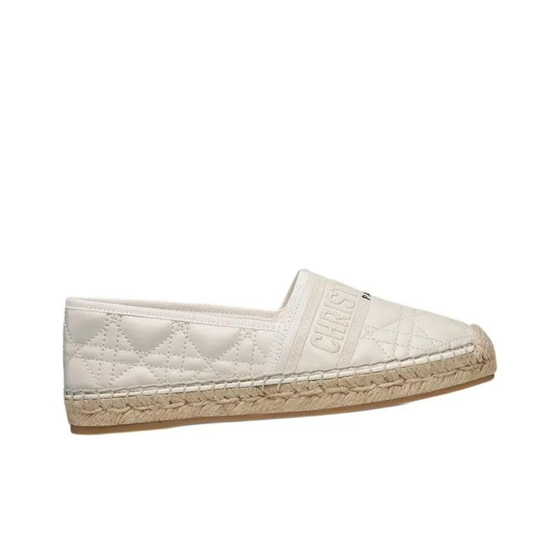 DIOR Granville Espadrilles Women's White-1