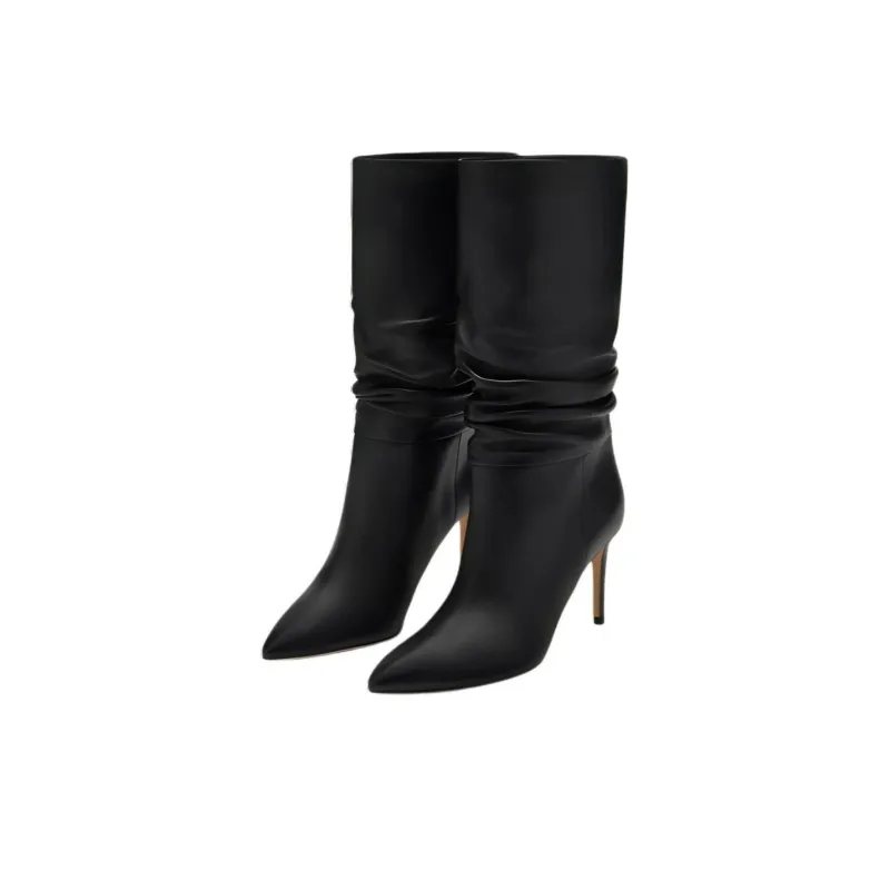 Paris Texas Ankle Boots 8.5cm Women's Black-4