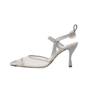 FENDI Colibri High Heels Women's Gray