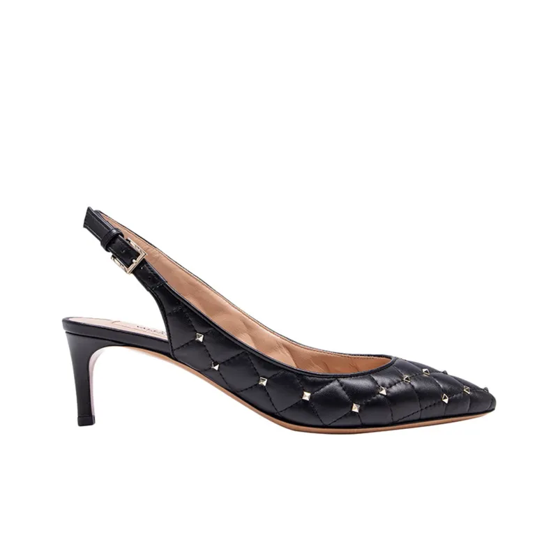 Valentino Stylish Sandal 6cm Women's Black-1