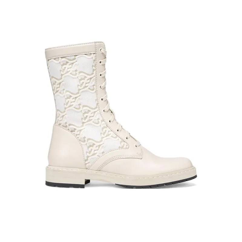 FENDI Ankle Boots Women's White-1