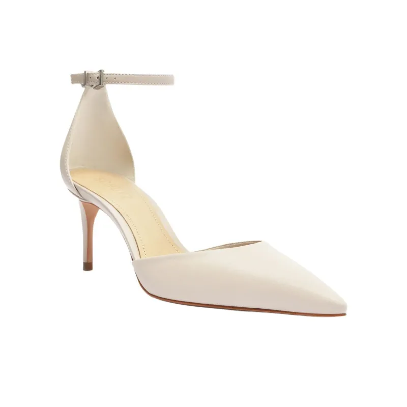 Schutz Tamara Slim Heel High Heels 7cm Women's Beige-2