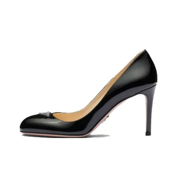 PRADA Slim Heel High Heels 8.5cm Women's Black