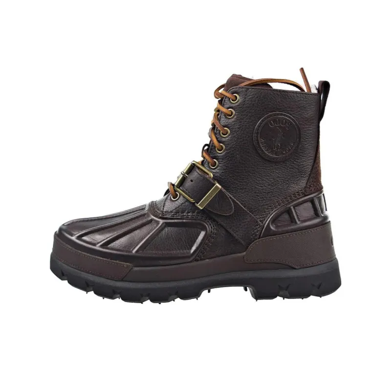 Polo Ralph Lauren Oslo High Boot Dark Brown-0