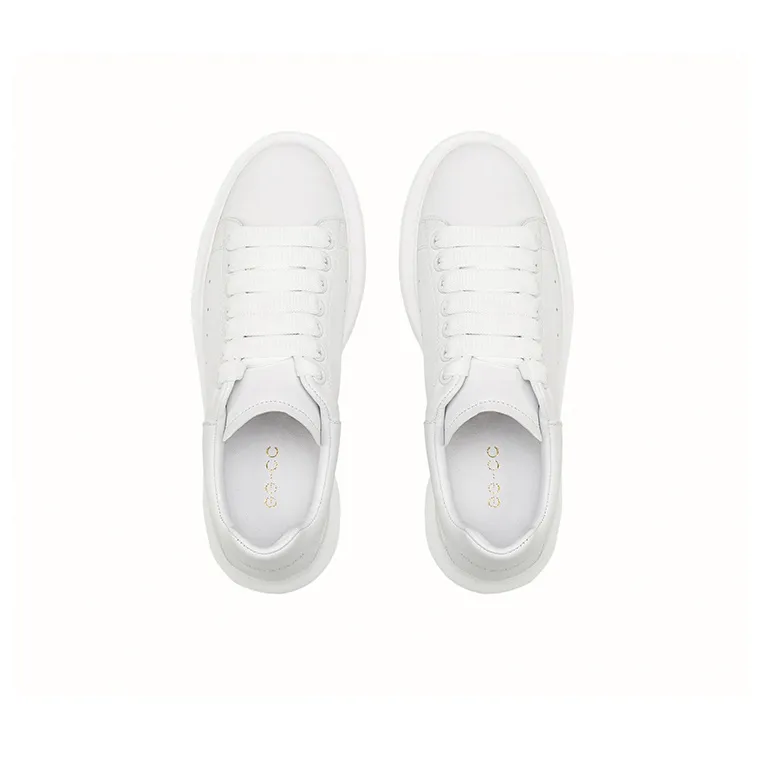 GG CC Skateboard Shoes Women's Low Top White-6