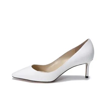 Jimmy Choo ROMY Slim Heel High Heels 6cm Women's White