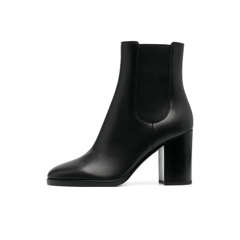 GIANVITO ROSSI 100mm Leather Boots-0