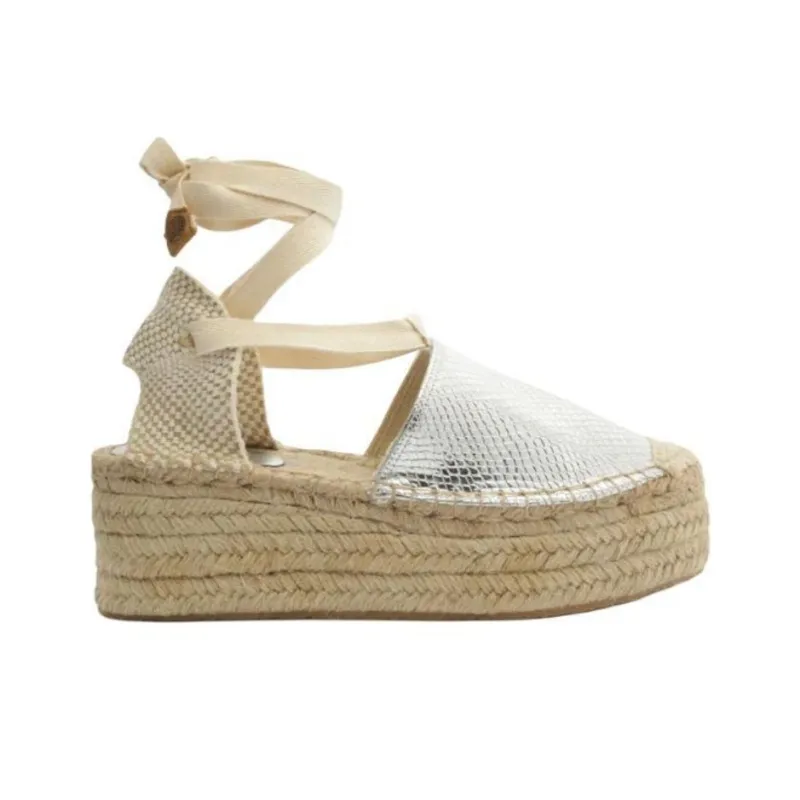 Schutz Greeca High Heels 7cm Women's Silver-1