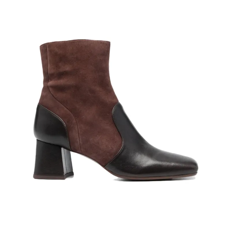 CHIE MIHARA Ankle Boots 7.5cm Women's Umber-1