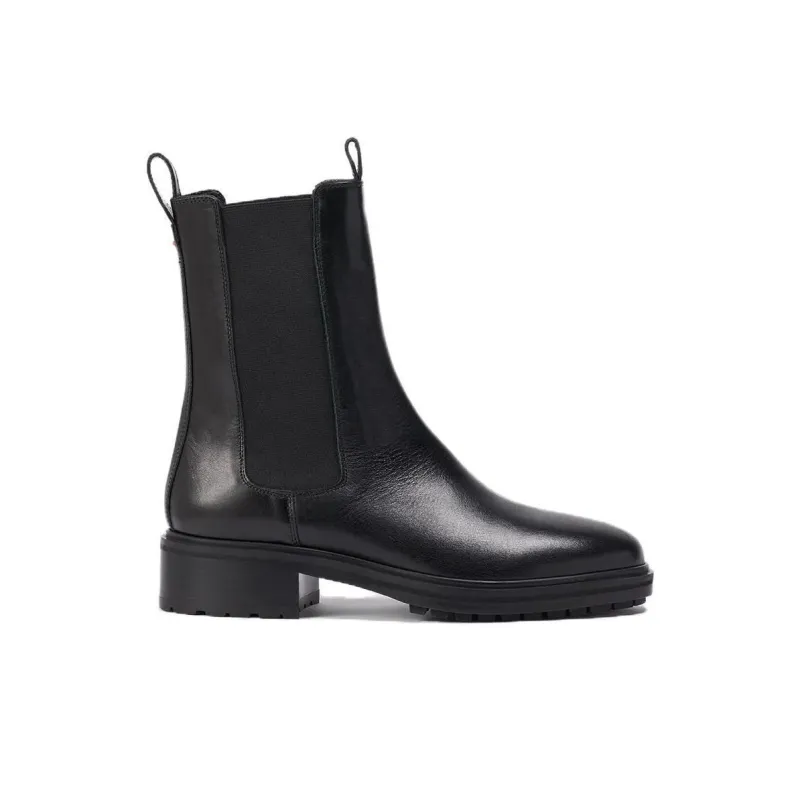 Aeyde Short Chelsea Boots 4.5cm Women's Black-1