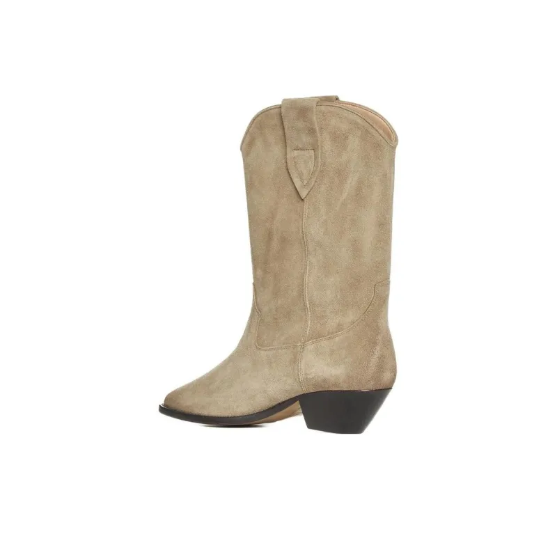 ISABEL MARANT Duerto Ankle Boots-4