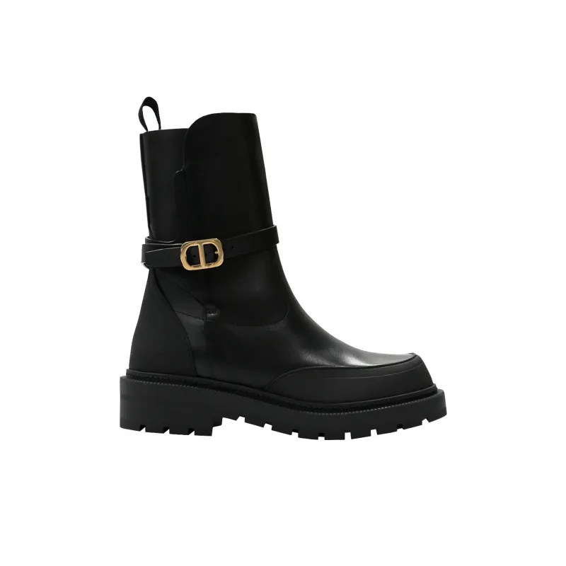 DIOR Empreinte Ankle Boots Women's Black-1