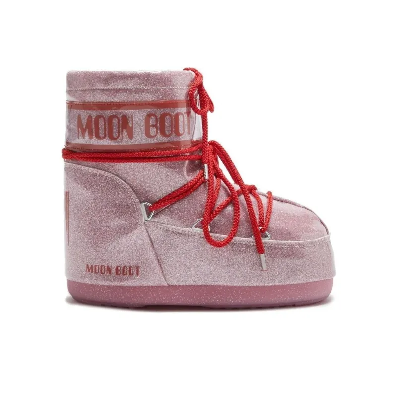 Moon Boot Icon Low Glitter Boots-1
