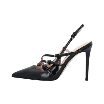 PINKO Slim Heel High Heels 10.5cm Women's Black