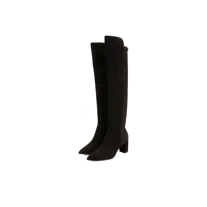 Stuart Weitzman/SW Carly Knee-high Boots 7.5cm Women's Black-4