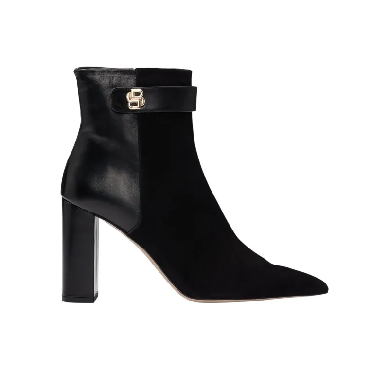 HUGO BOSS Ankle Boots 9cm Women's Black-1