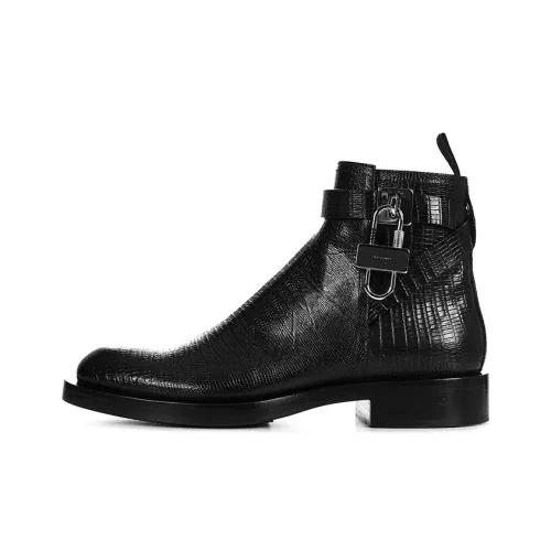 Givenchy Leather Ankle Boots Ankle Boots Men's Black