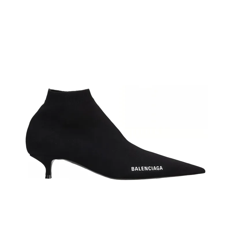 Balenciaga Knife Ankle Boots Women's Black-1